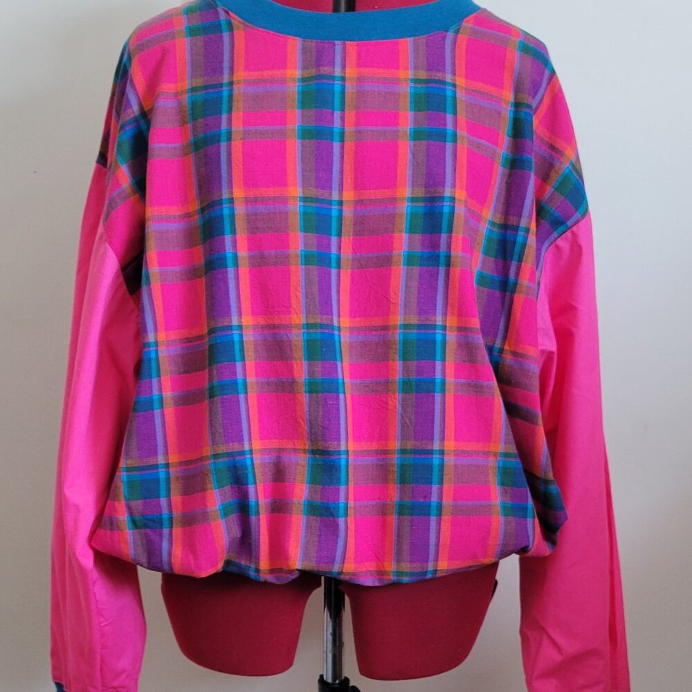 Handmade Cropped Cotton Crewneck